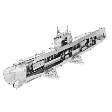 ᐉ Пазл металлический 3D Подводная лодка German U boat Type XXI 2567