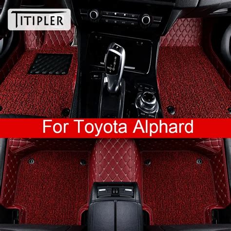 Hot W Titipler Car Floor Mats For Toyota Alphard Vellfire H H Foot