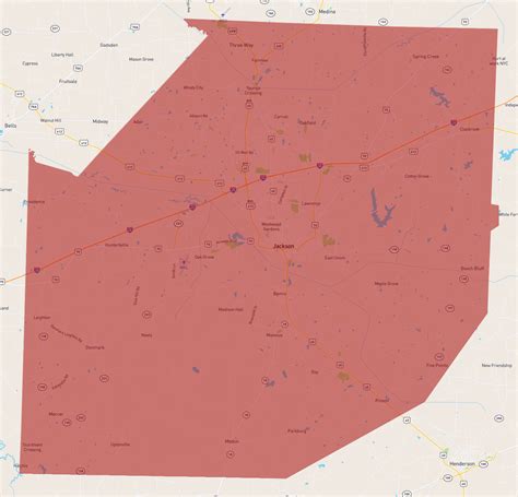 Tennessee Madison County - AtlasBig.com