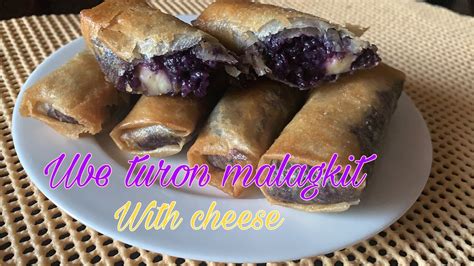 Ube Turon Malagkit With Cheese Youtube