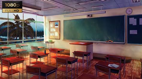 Real Classroom Background 3d Classroom Background Class Room With