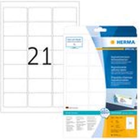 Herma Labels White 63 5x38 1 Removable SuperPrint 525 Pcs Bol