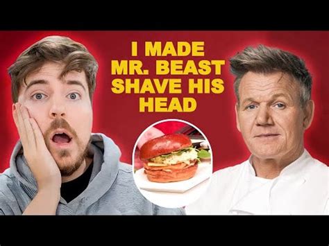 The Gordon Ramsay Sandwich That Made MrBeast Shave His Head | Scrambled ...