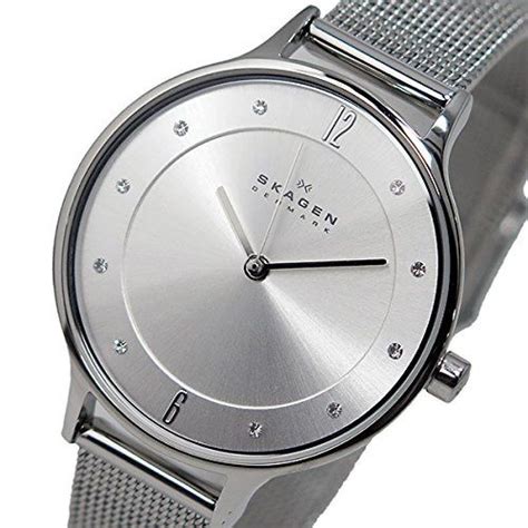 Shop Skagen Skw2149 Anita Steel Mesh Skw2149 Anita Silver Mesh Analog Ladies Silver Stainless