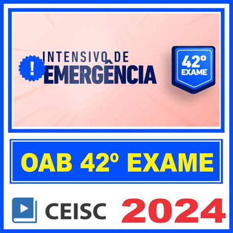 Oab Fase Do Exame Intensivo De Emerg Ncia Ceisc Rateio