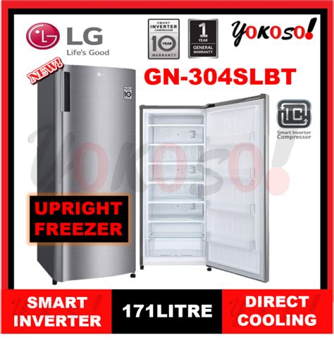 Lg Gn 304slbt 171l Vertical Freezer Fridgerefrigerator With Smart