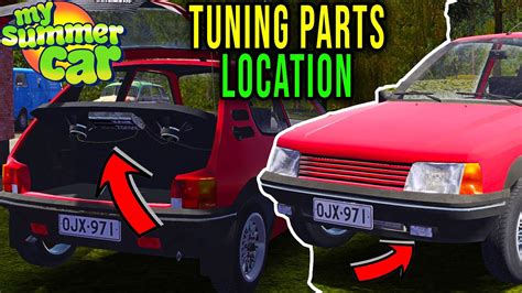 PANIER 250 TUNING PARTS LOCATION My Summer Car Tips 22 Radex