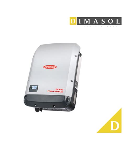 Fronius Inversor Symo Advance 20 0 3 De 20kw 3 Fases 208 240Vac 2 MPPT