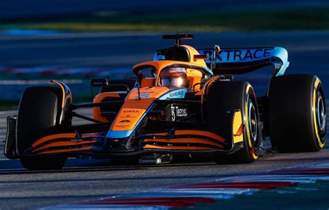 Mclaren Put The First Laps On Their New Mcl Formula Car In Barcelona