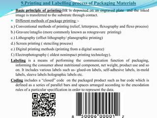 Introduction To Food Packaging Sir Ppt PPT