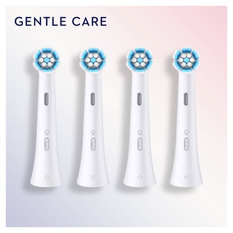 Oral B IO 4 Brossettes Gentle Care Blanches 12 Mois