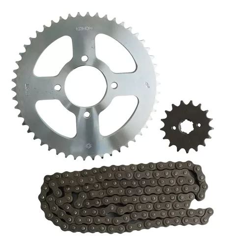 Kit Arrastre Sprocket Cadena Pi On Vento Crossmax Choho Env O Gratis