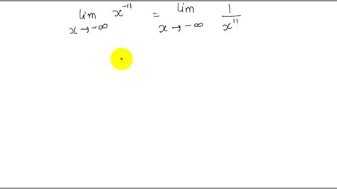 Solved Determine The Following Limits At Infinity Limx → ∞ X 11