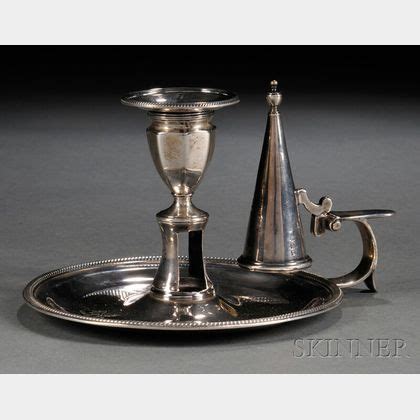 Sold At Auction George Iii Silver Chamberstick Auction Number B Lot