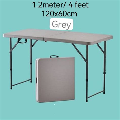 Rectangle 2X4 FT Multipurpose Folding Table Heavy Duty Exhibition