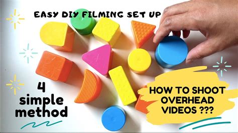 How To Shoot Overhead Videos Easy Diy Set Up Tips On Shooting