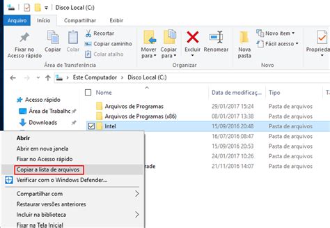 Como Copiar A Lista De Arquivos De Uma Pasta No Windows Dicas E