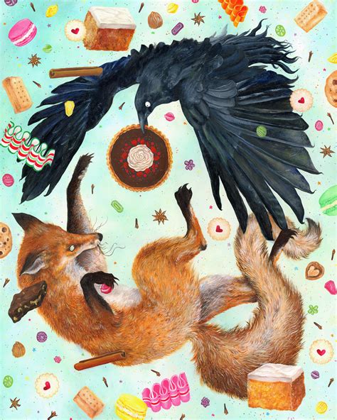 The Fox and the Crow on Behance