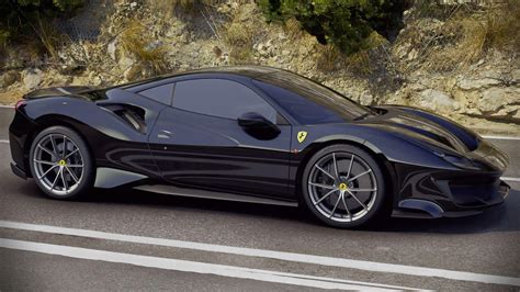 Black Ferrari 488 Wallpapers - Top Free Black Ferrari 488 Backgrounds ...