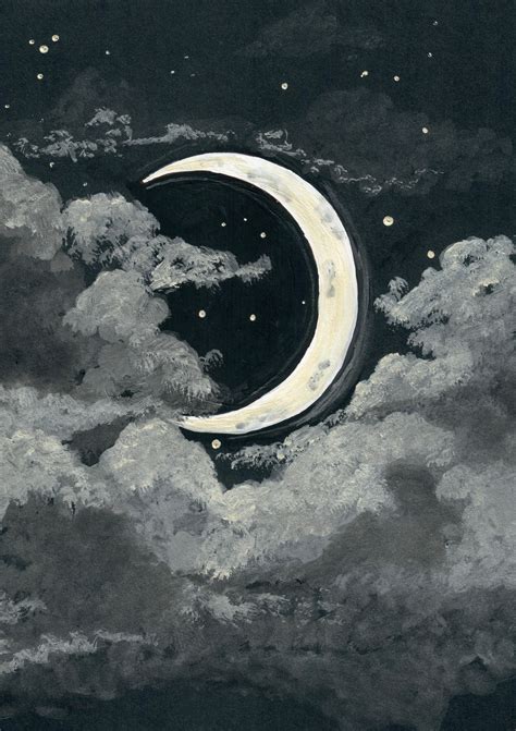 Moonlight Original Painting Wall Art - Etsy