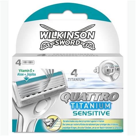 Wilkinson Sword Quattro Titanium Sensitive