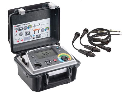 Megger DLRO 10HDX DH4C Digital Low Resistance Ohmmeter 10A TEquipment