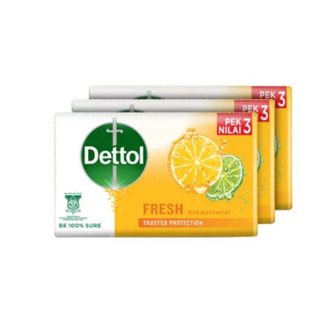 Dettol Bar Soap Fresh Body Wash X G Kelokal