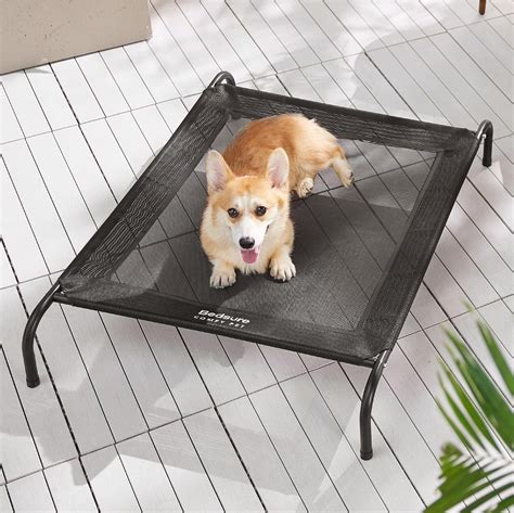 Bedsure Cama Elevada XL Para Perro Refrescante Camas Elevadas Para