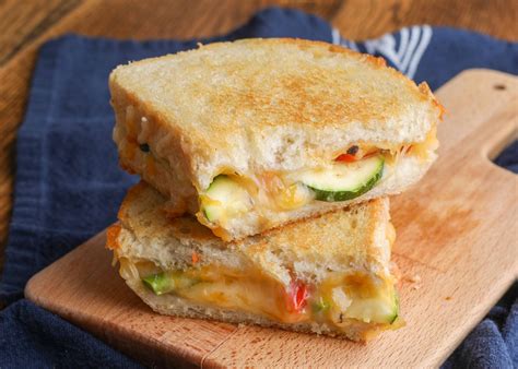 Vegetable Grilled Cheese - Vegetable Recipes