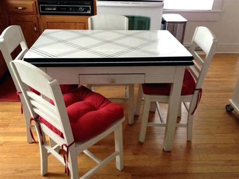 Porcelain Topped Table Vintage Enamel Table Black And White Kitchen