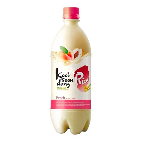 Kooksoondang Rice Wine Peach Flavour Alc Ml Starry Mart