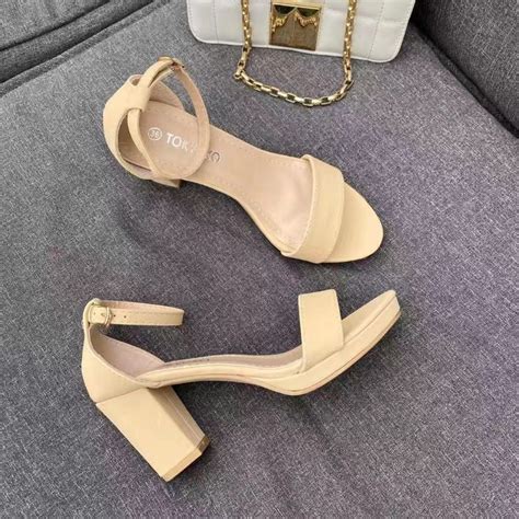 Mkc High Heel 3inches Matte Sandals 901 1 Less One Size Shopee