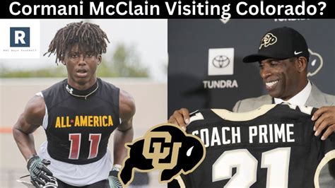 Cormani Mcclain Visiting Colorado Coach Prime And Colorado Football