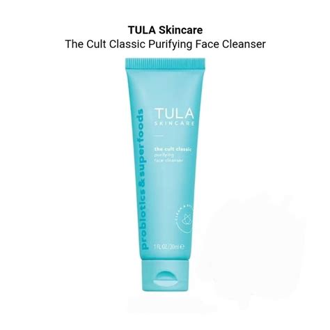 Tula Skincare The Cult Classic Purifying Face Cleanser 30 Ml Shopee