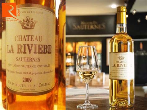 R U Vang Ph P Chateau La Riviere Sauternes Aoc H O H Ng