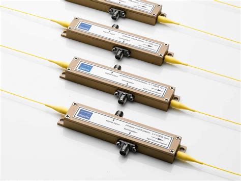 Fiber Coupled Integrated Optical Modulators Jenoptik