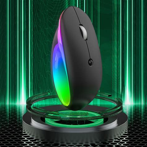 Wanfds Wireless Gaming Mouse, LED Colorful Light, Rechargeable ...