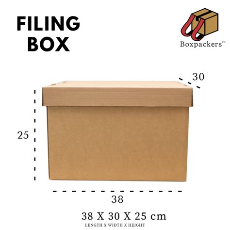 BOXPACKERSPH Corrugated Carton Filing Box Kraft Container LOWEST PRICE ...