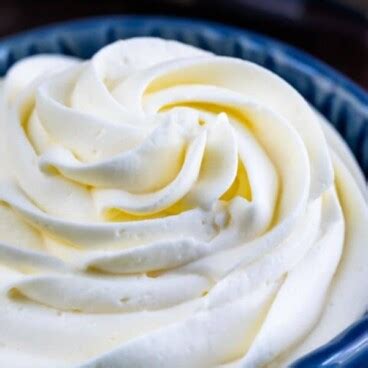 Stabilized Whipped Cream Frosting - Crazy for Crust