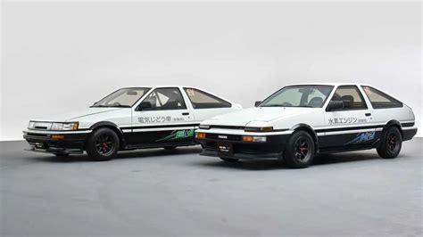 Pre Painted Model Initial D Takumi Fujiwara Ae Trueno Project D