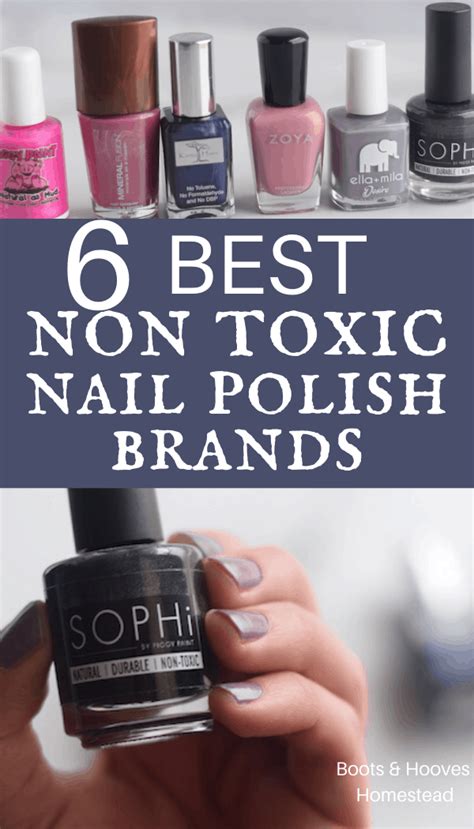 The Best Non Toxic Nail Polish Brands Nail Polish Brands Nontoxic