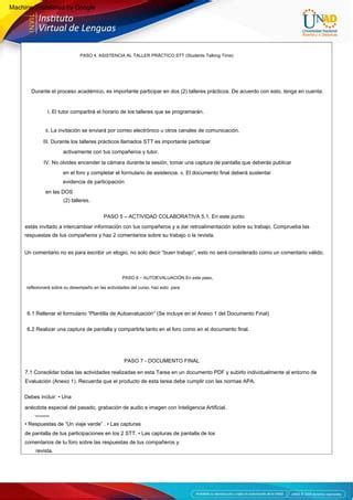 Activities Guide And Evaluation Rubric Unit 1 Task 2 About Me 1 Pdf