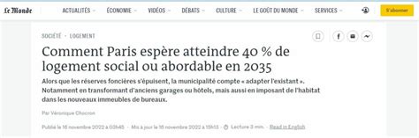 Le Monde Tour Watt Article Comment Paris espère atteindre 40 de