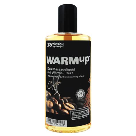 Joydivision Warmup Coffee Massage Oil 150ml ️ Worldcondoms