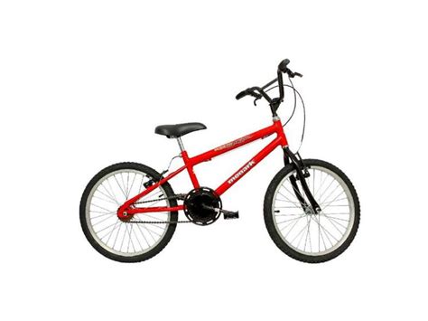 Bicicleta Monark BMX Aro 20 Vermelha Preta 53101 3 Bicicleta