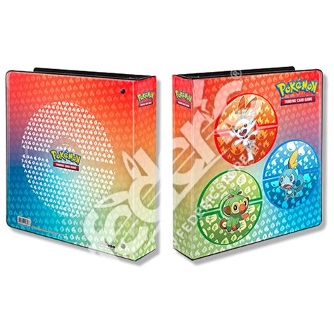 Album Ultra Pro X Pokemon Ad Anelli Galar Starter Tasche