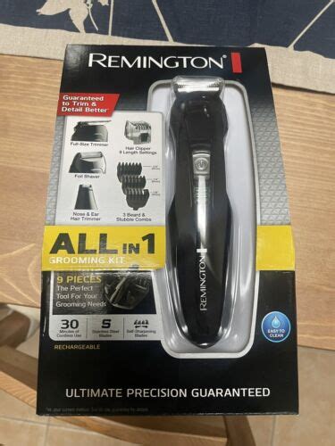 Remington All In One Grooming Kit Lithium Powered Piece Set New In