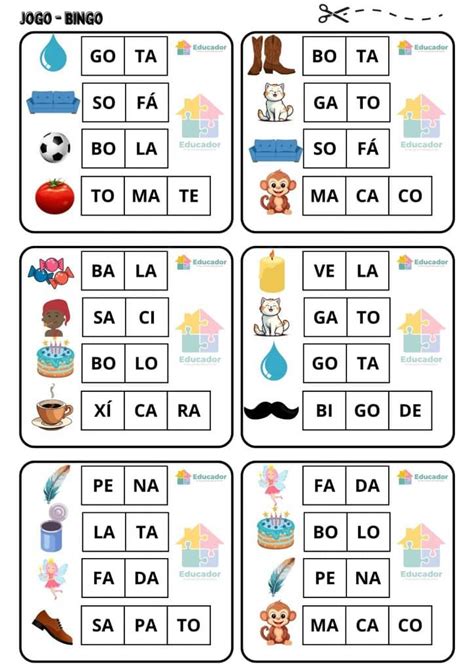 Jogos de Alfabetização para Imprimir Educador Aproveite os Welcome