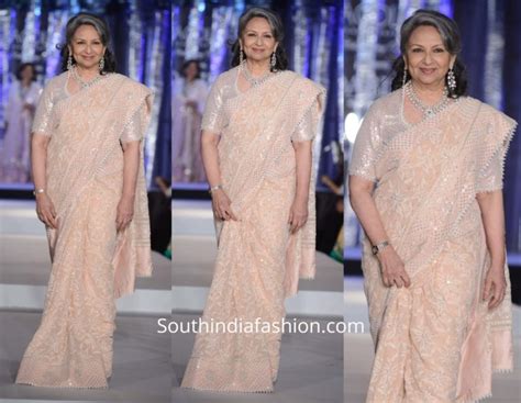 Sharmila Tagore's Saree Look! – South India Fashion