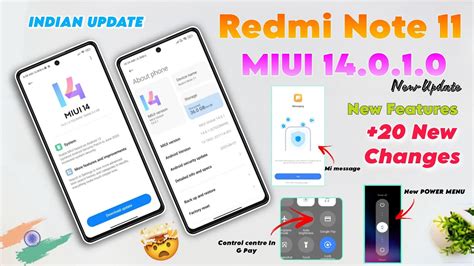 Redmi Note 11 Miui 14 0 1 Android 13 New Update Full Changelog